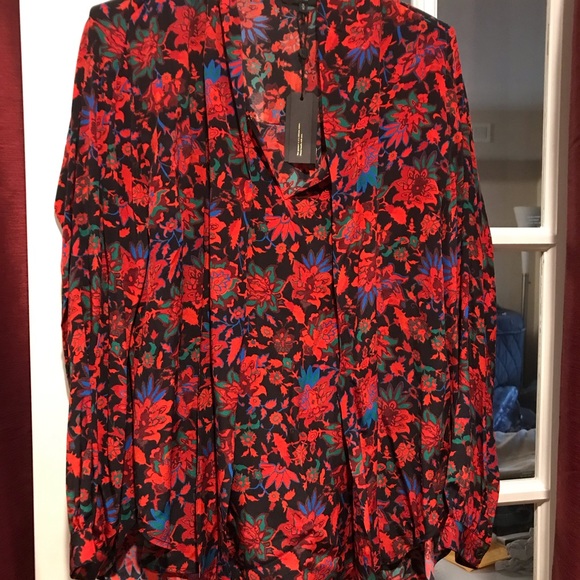 Rag and Bone silk blouse